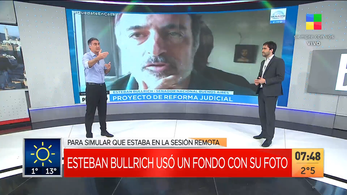 Esteban Bullrich hizo su descargo tras su polémica foto en la sesión