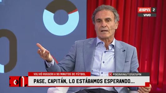 Oscar Ruggeri regresó a la televisión e hizo una fuerte autocrítica por su contagio de coronavirus