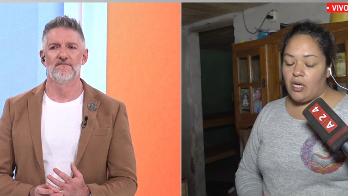 Solo nos quedó...: la desgarradora historia de una familia inundada que conmovió a Novaresio. (Foto: captura de video)