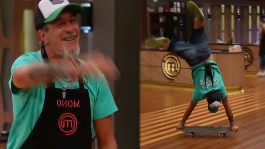 Lo dio todo: el Mono de Kapanga quedó eliminado de Masterchef celebrity y se despidió de una manera espectacular