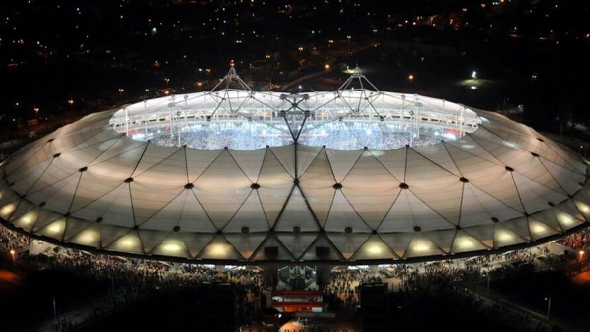 Estadio Diego Armando Maradona - Tricampeones del Mundo.&nbsp;