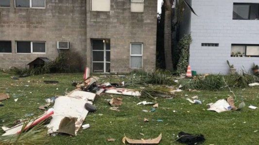 Así fue el estremecedor accidente en el que murió un piloto de 74 años en una avioneta experimental