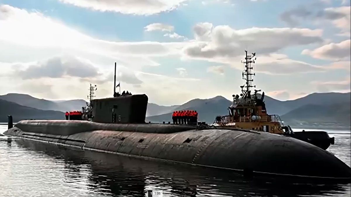 El submarino nuclear Belgorod