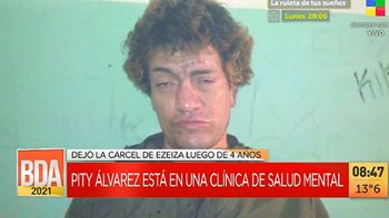 Pity Álvarez dejó la cárcel de Ezeiza y está en una clínica de salud mental