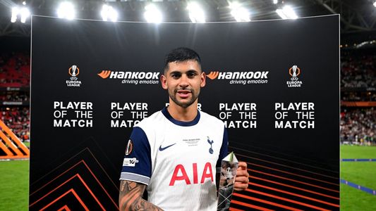 El Cuti Romero fue figura y el Tottenham salió campeón de la Europa League frente al Manchester United