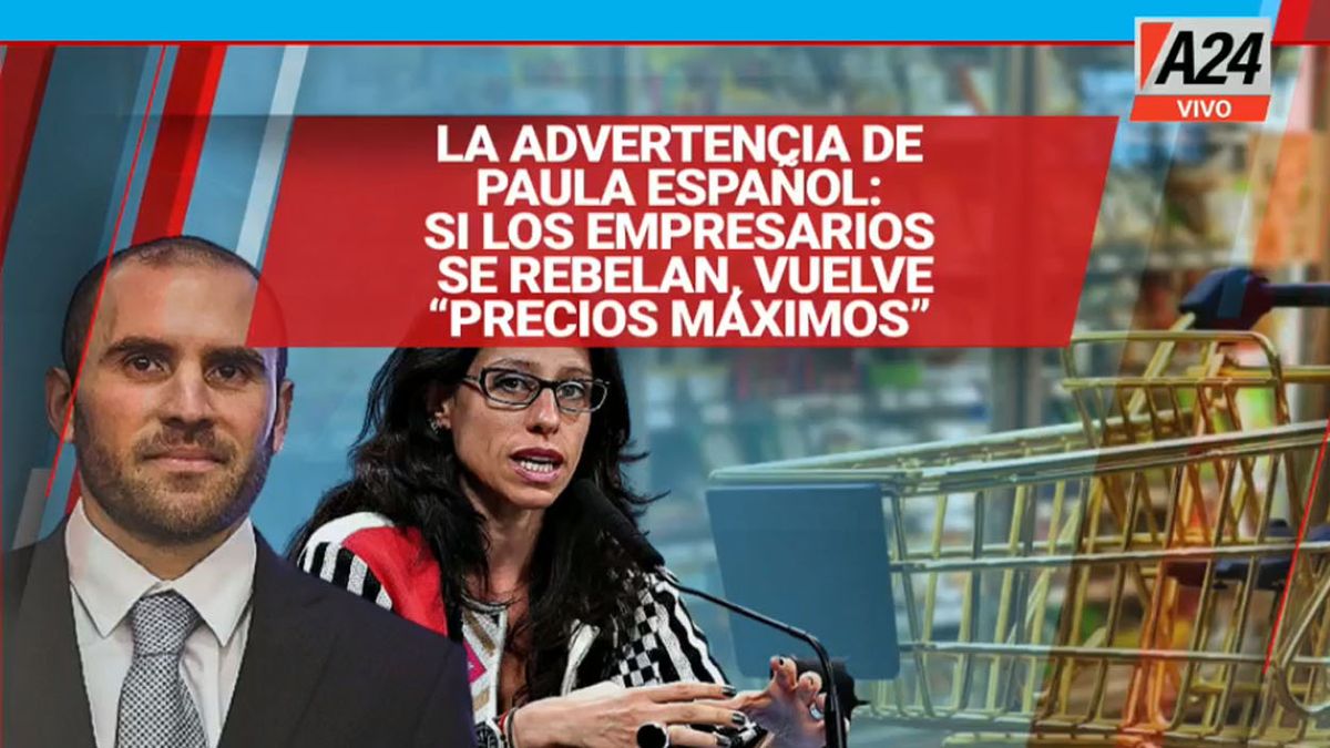 La secretaria de Comercio amenaza con reponer precios máximas