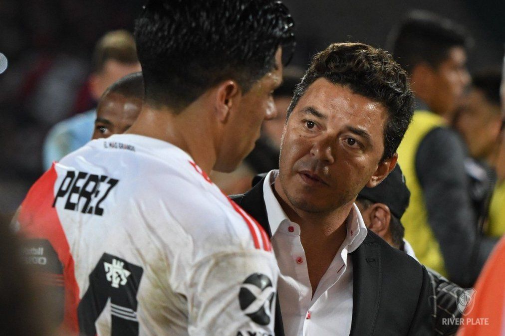 Copa Libertadores: Enzo Pérez empezó la recuperación para llegar bien a la final ante Flamengo