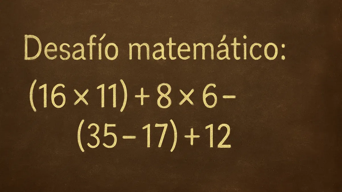 La regla esencial para resolver este desafío matemático es conocido como PEMDAS (por sus siglas en inglés) o jerarquía de operaciones.