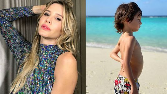 Guillermina Valdés explicó el motivo por el cual publica fotos sólo con Lolo y no con sus otros hijos