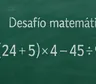 Desafío matemático: la cuenta parece fácil, pero muchos cometen una equivocación frecuente