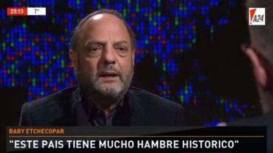 Baby Etchecopar, sin medias tintas: Macri es como la Guerra de Malvinas con el ‘Estamos ganando
