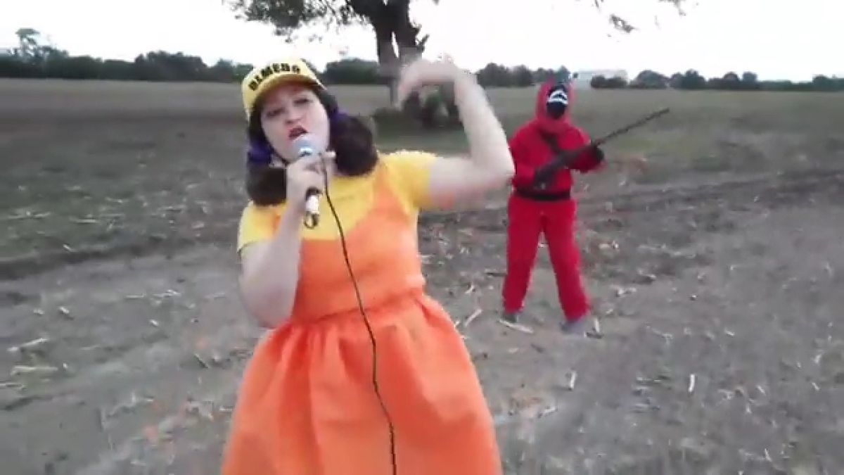 Una concejal de JxC hizo un spot con El Juego del Calamar
