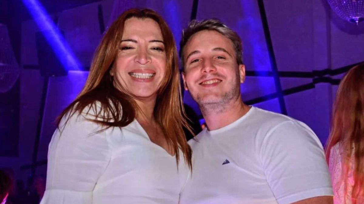 Lizy Tagliani y Sebastián Nebot
