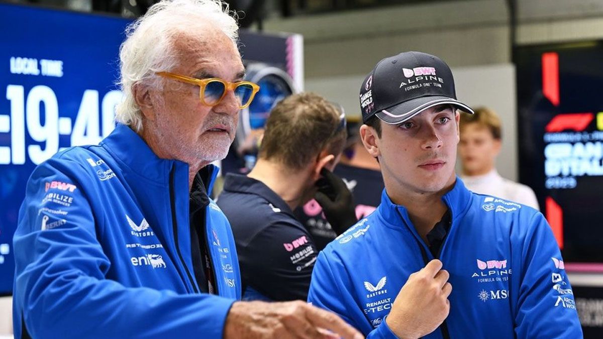 Contundente: la frase de Briatore sobre Colapinto que sorprendió a Alpine