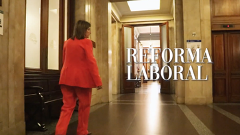 El llamativo video con el que Patricia Bullrich celebró la media sanción de la Reforma Laboral