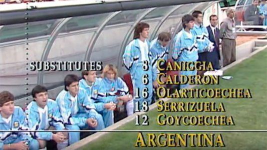 Momento Mundial: el graph que emocionó al papá de Goycochea