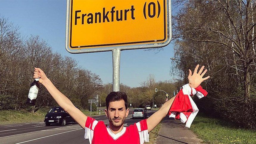 Viajó 2.900 km en auto y estuvo 26 horas sin dormir para ver a Benfica, pero se equivocó de ciudad alemana