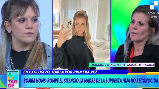 Apareció una supuesta hermana de Camila Homs y estalló un escándalo