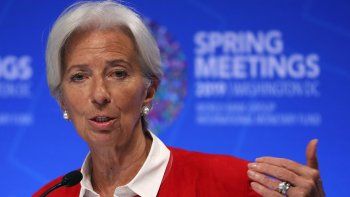 Lagarde renunció temporalmente al FMI tras su nominación para presidir el Banco Central Europeo
