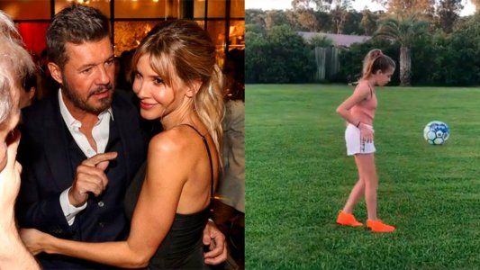 A qué club de fútbol arrobó Guillermina Valdés en Instagram para mostrarle cómo la descose su hija Helena