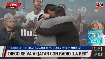 Tu ilusión está en marcha: Diego se va a Qatar con Radio La Red, A24 y América