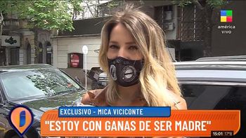Mica Viciconte y una tajante respuesta a Nicole Neumann: Un hijo es amor y...