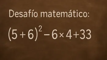 Desafío matemático:la cuenta parece fácil, pero muchos cometen un error frecuente