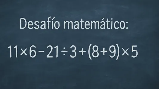 Desafío Matemático: este juego numérico puede sorprenderte al resolver