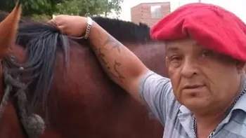José Andino, de 60 años, fue encontrado enterrado en el patio de la casa de su pareja en San Nicolás. (Foto: Segunda Noticias). José Andino, de 60 años, fue encontrado enterrado en el patio de la casa de su pareja en San Nicolás. (Foto: Segunda Noticias).