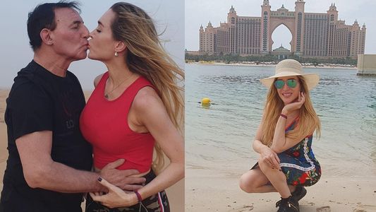 Fátima Florez festeja 20 años de amor con Norberto Marcos en Dubai y Egipto