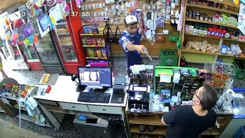 El brutal video del momento en el que mataron al kiosquero