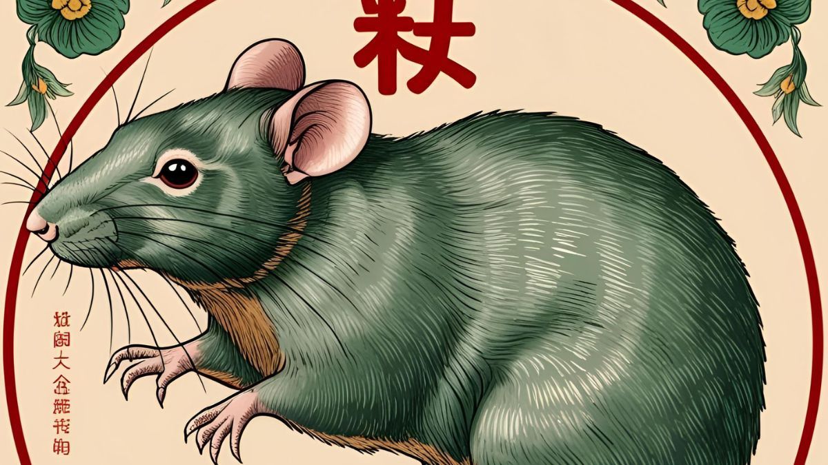 Horóscopo chino: los animales más favorecidos en el día de la Rata de Tierra. (Foto: CANVA IA)
