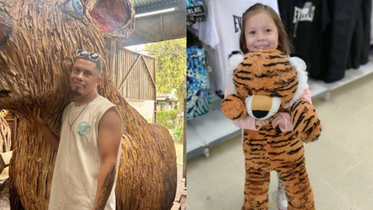 Esta Navidad...: el desgarrador mensaje del papá de Kim Gómez, la nena asesinada en La Plata