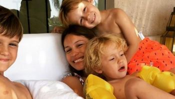 Destrozaron a Pampita por un video en el que se la ve junto a uno de sus hijos