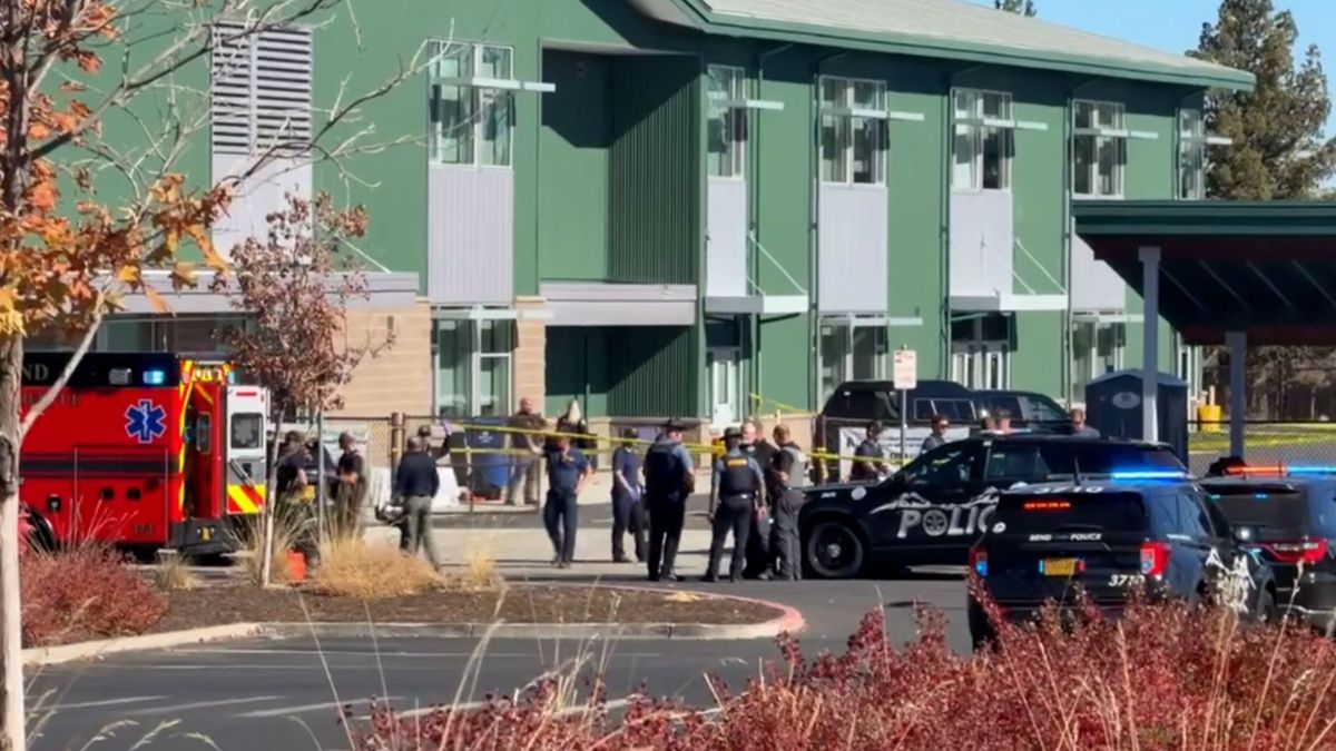 La escuela secundaria de Oregón, el escenario de una nueva matanza escolar en los Estados Unidos. (Foto: Gentileza TMZ)