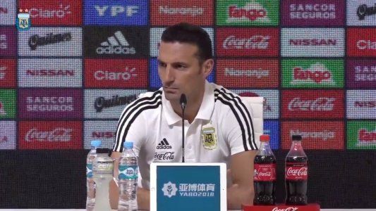 Scaloni: Resalto las ganas de ganar, atacar y seguir haciendo goles