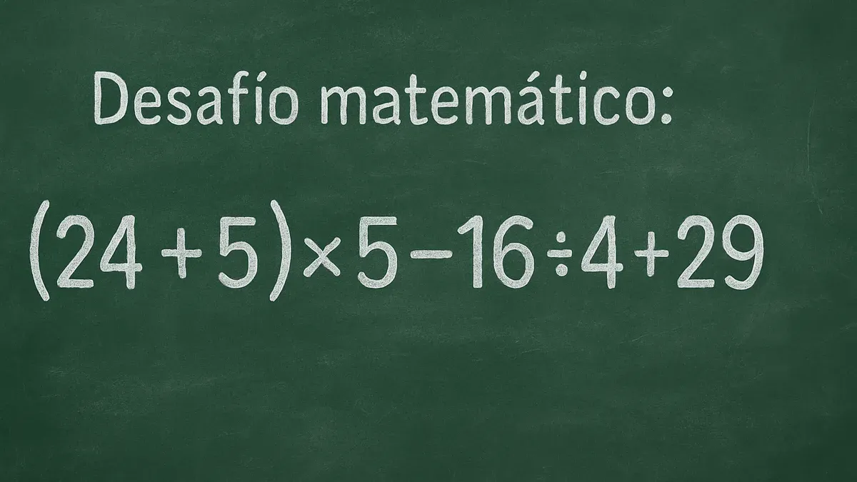 La regla esencial para resolver este desafío matemático es conocido como PEMDAS (por sus siglas en inglés) o jerarquía de operaciones.