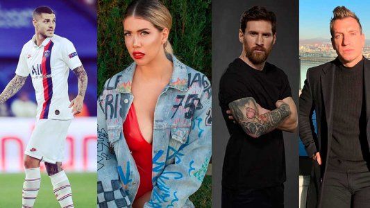 Escándalo: Wanda Nara divide el vestuario del PSG en París por pedido de Messi