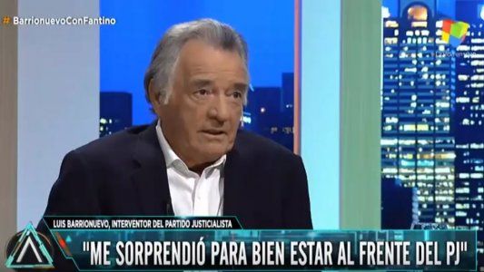 Barrionuevo dijo que la intervención del PJ es buena para la democracia y le tiró un centro a Monzó