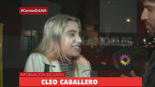 Cleo Caballero confirmó el romance con Federico Bal: Nos amamos