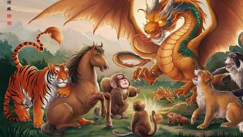 El evento astrológico más destacado del día es la alineación entre el Dragón y el elemento Tierra, que ocurre pocas veces en el ciclo lunar chino. (Foto: Ideogram) El evento astrológico más destacado del día es la alineación entre el Dragón y el elemento Tierra, que ocurre pocas veces en el ciclo lunar chino. (Foto: Ideogram)