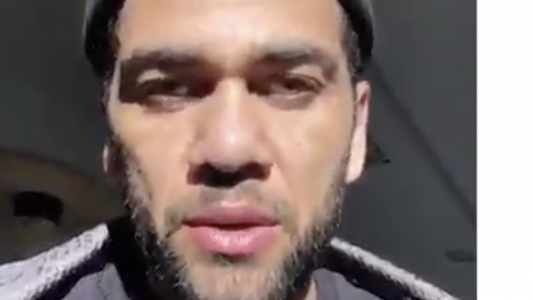 La indignación de Dani Alves porque la final de la Libertadores se juegue en Madrid