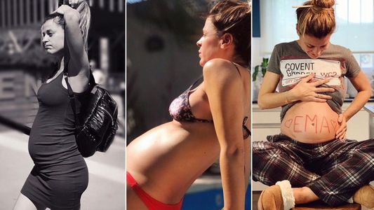 Eugenia Tobal mostró su tierna pancita de embarazada en bikini