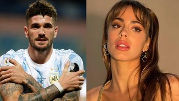 el detalle que confirma el romance entre rodrigo de paul y tini stoessel