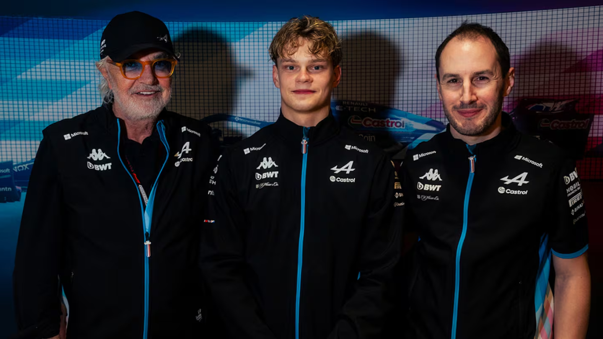 Paul Aron tiene una ventaja sobre Franco Colapinto en Alpine. (Foto: Alpine). Paul Aron tiene una ventaja sobre Franco Colapinto en Alpine. (Foto: Alpine).