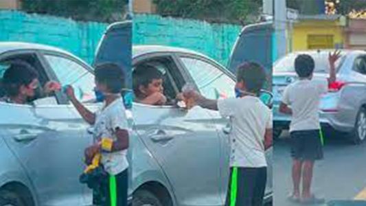 El hermoso video de dos niños que se volvió viral