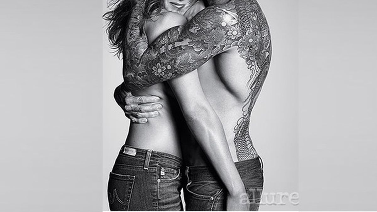 Las sensual protagonista de Friends posó sexy para una revista.