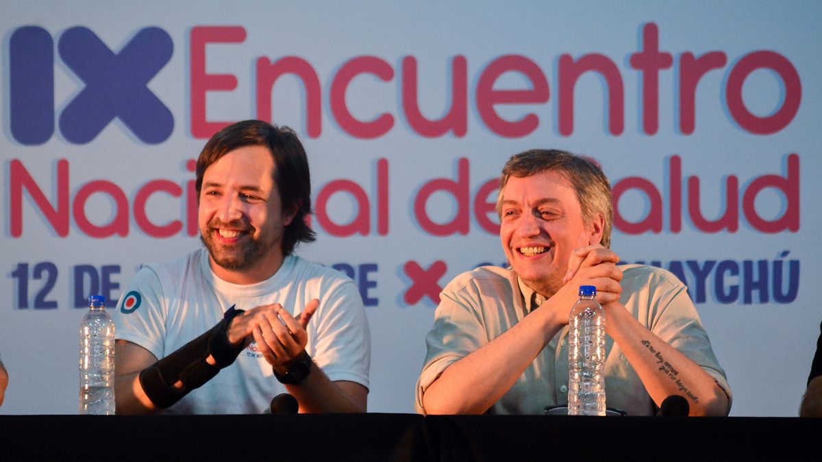 M&aacute;ximo Kirchner: "D&eacute;monos la oportunidad de volver a so&ntilde;ar, terminemos con el posibilismo" (Foto: T&eacute;lam). &nbsp;