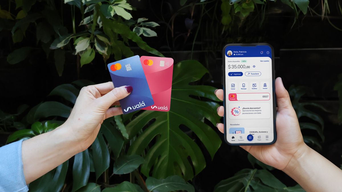 Cómo es la alternativa de este banco digital que ofrece rendimientos por encima del plazo fijo y las billeteras virtuales. (Foto Ualá)