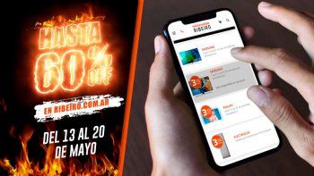 Llegaron los productos en llamas a minicuotas Ribeiro